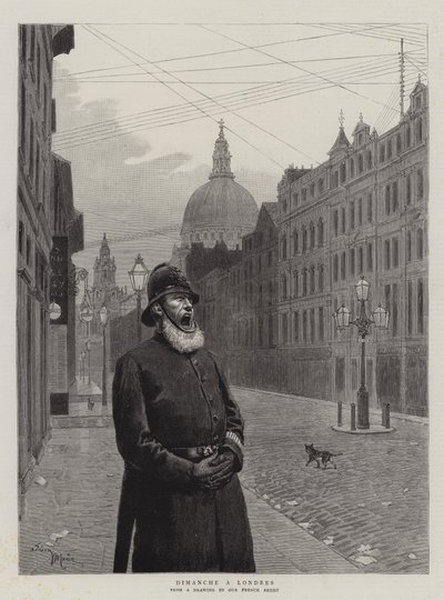 Zondag in Londen door Adrien Emmanuel Marie